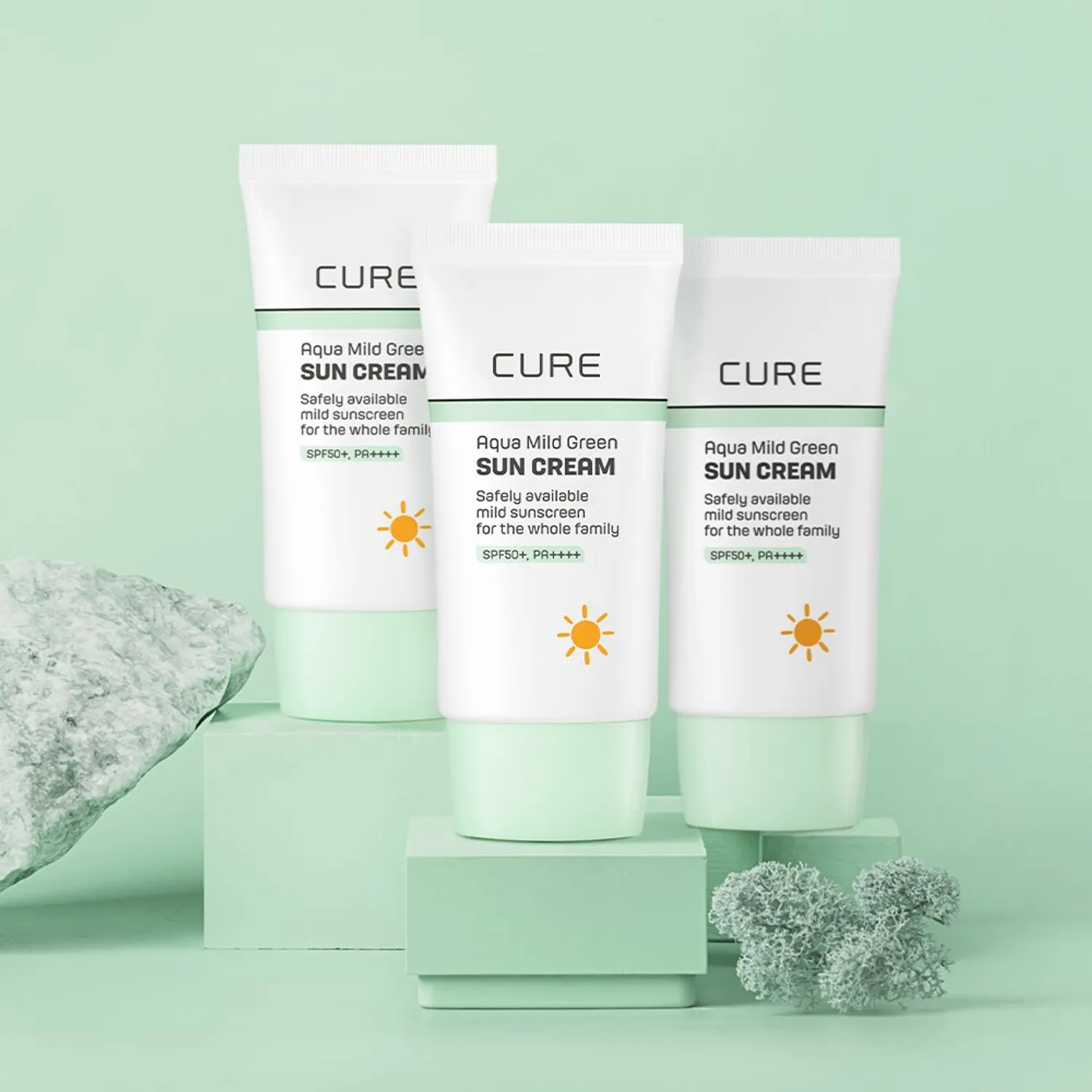 Rasens Roe Cure Aqua Mild Green Sun Cream - Image 2