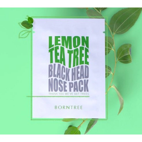 Lemon Tea Tree Blackhead Nose Pack, 10ea, 1pack - Image 3