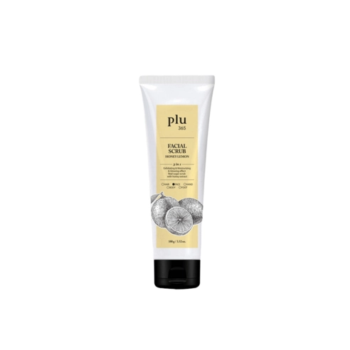 Facial Scrub [Honey Lemon Scent], 100g, 1pack - Image 2