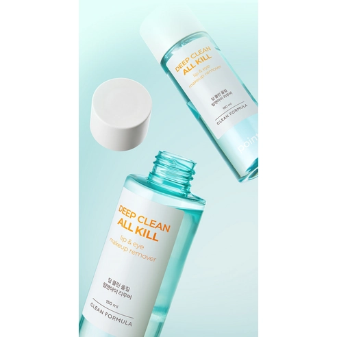 Deep Clean All Kill Lip & Eye Makeup Remover, 150ml, 1pack - Image 4