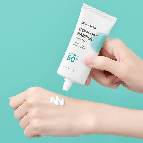 LEADERS Comfort Barrier Sun Cream [SPF50+/PA++++], 50ml+50ml - Image 4