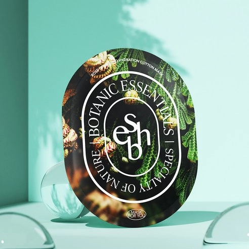 Rose of Jericho Hydration Cotton Mask, 5ea, 1pack - Image 2