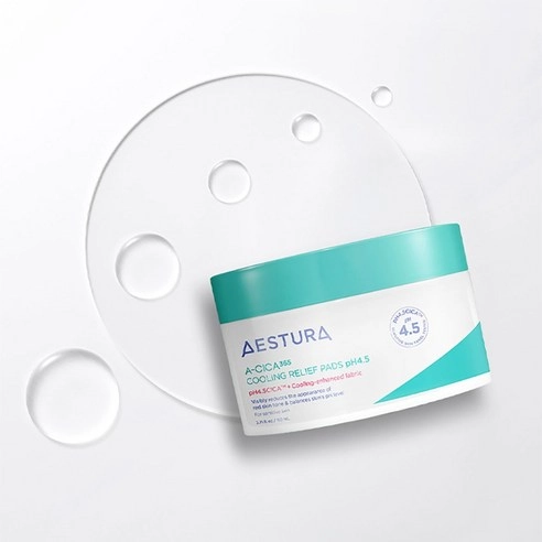 A-Cica365 Cooling Soothing Pad pH 4.5, 60ea, 1pack - Image 5
