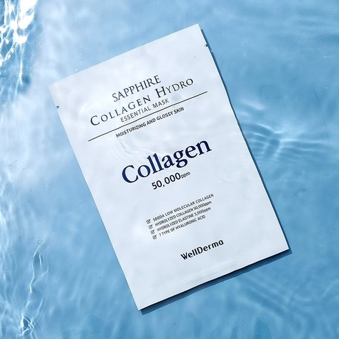 Sapphire Collagen Hydro Essential Mask, 30ml*10ea, 1pack - Image 5