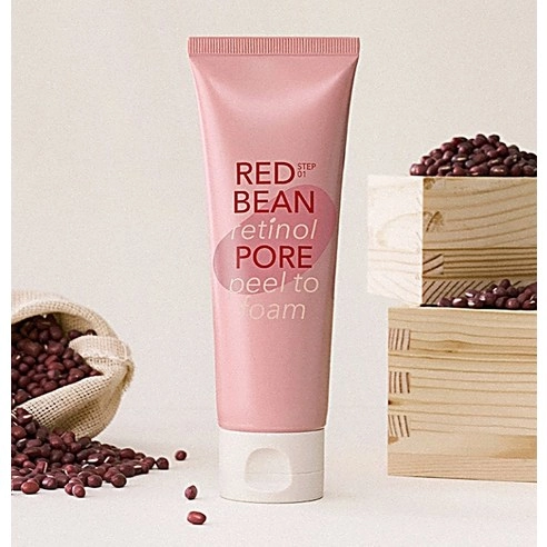 RED BEAN retinol PORE peel to foam - Image 3