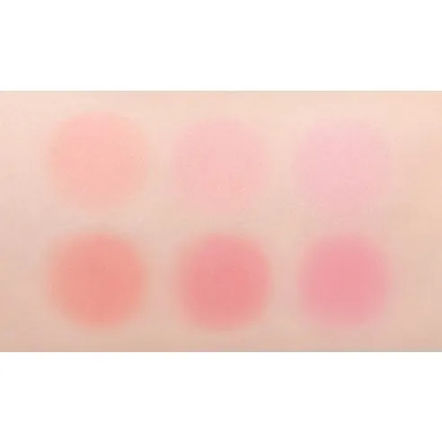 Fluffy Dual Blusher, 7.4g, 01 Peach Macaron, 1pack - Image 3