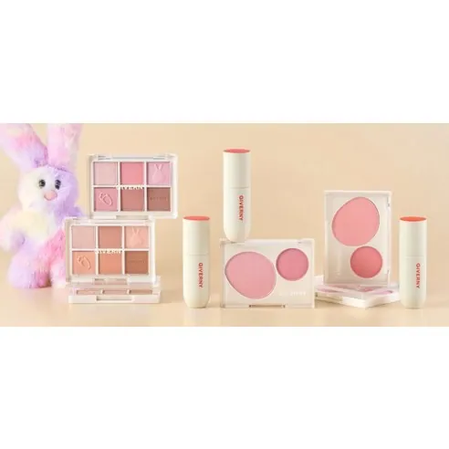 Fluffy Dual Blusher, 7.4g, 01 Peach Macaron, 1pack - Image 4