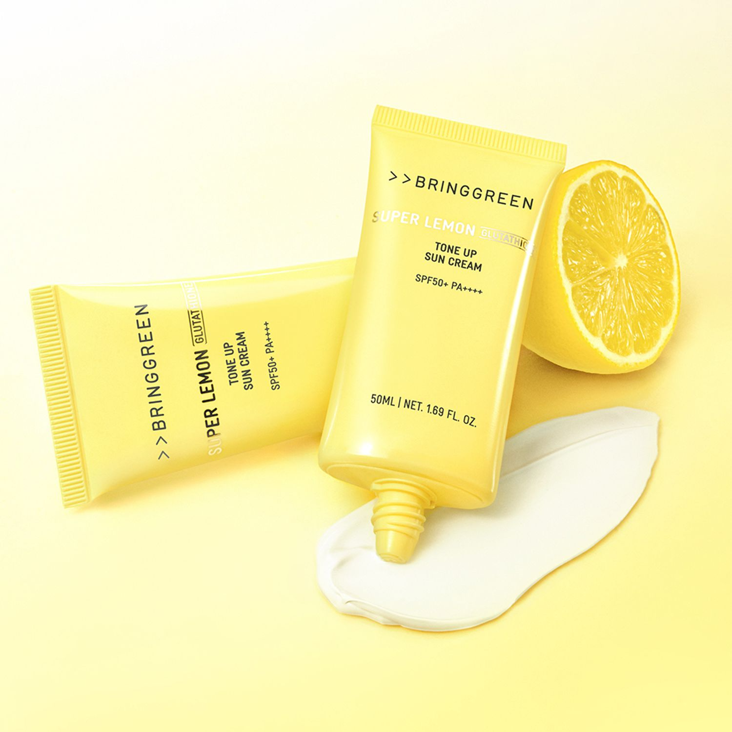 Super Lemon Glutathione Tone-up Sun Cream, 50ml - Image 2