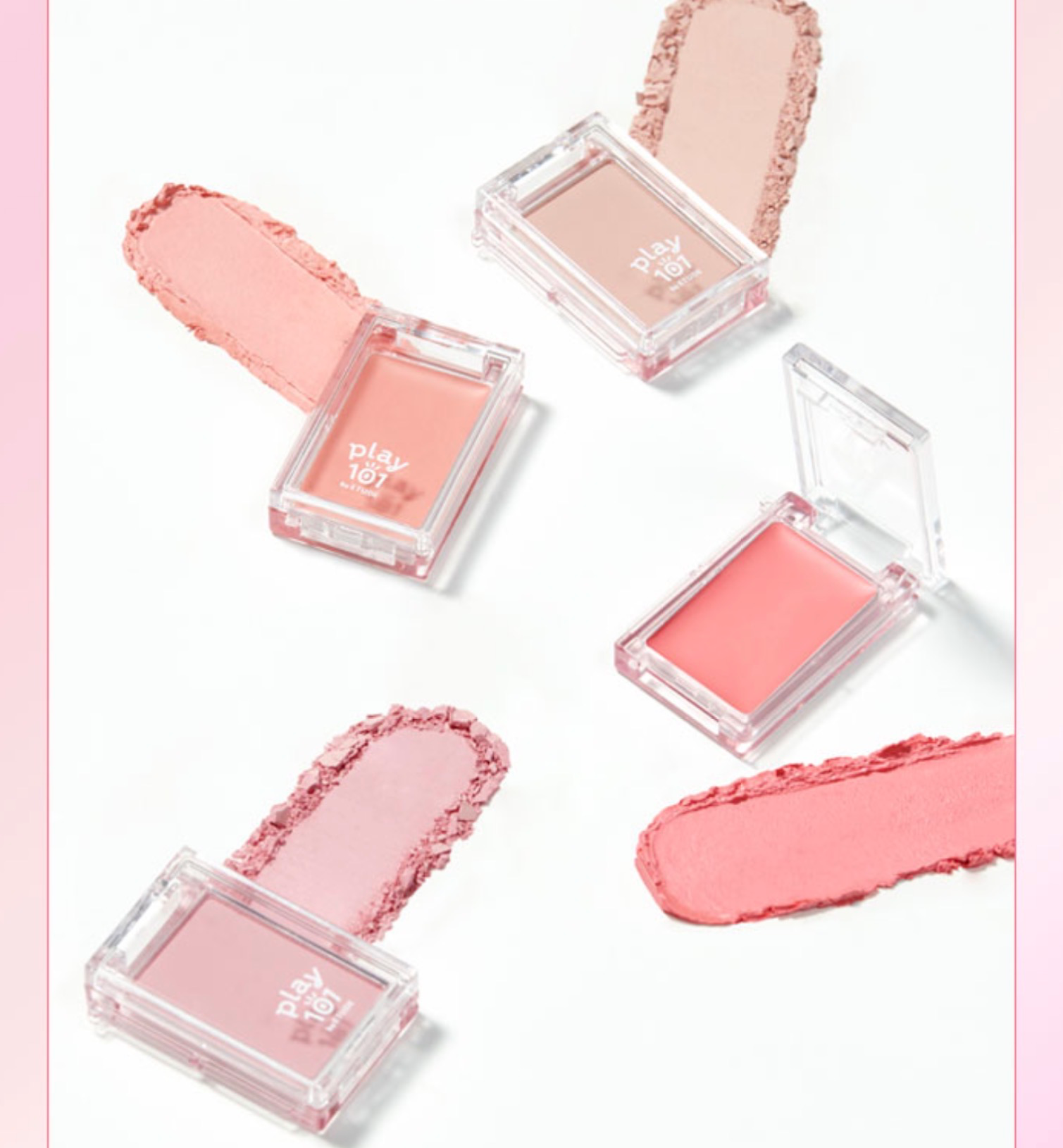 Multi Blending Piece Cream Blush, 1.3g, 01 Refreshing Grapefruit Tart, 5ea - Image 2