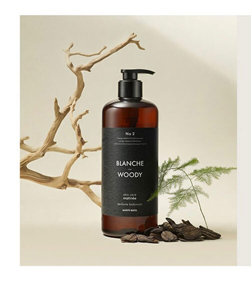 Skincare Perfume Body Wash [Blanche & Woody], 900g, 1pack - Image 2