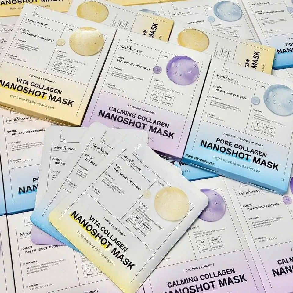 Calming Collagen Nanoshot Mask, 5ea, 1pack - Image 2