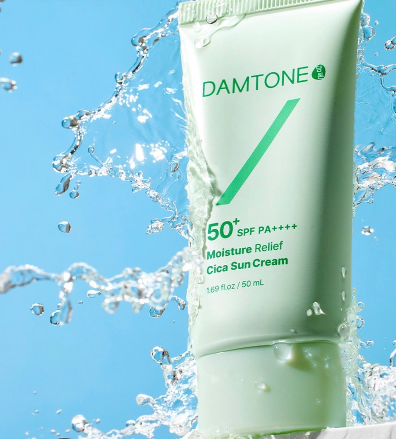 Moisture Relief Cica Sun Cream [SPF50+/PA++++], 50ml, 1pack - Image 2