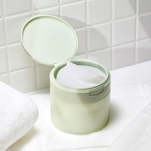 Ji Woo Gae One Step Mild Cleansing Pad, 60ea, 1pack - Image 3