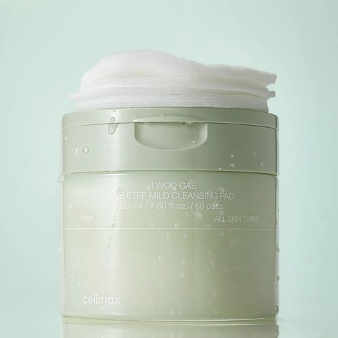 Ji Woo Gae One Step Mild Cleansing Pad, 60ea, 1pack - Image 7