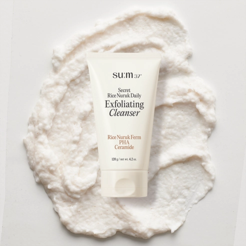 Secret Rice Nuruk Peeling to Foam Cleanser, 120g, 1pack - Image 4