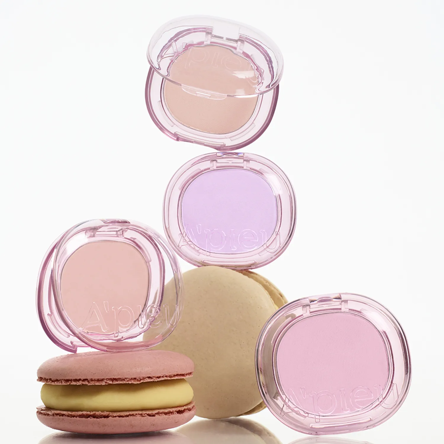 Juicy Pang Pastel Blusher, 3.7g, BE01 Nude Cotton, 1pack - Image 2