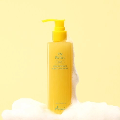 The Perfect Lemon Ginger Bubble Cleanser, 180ml, 1pack - Image 2