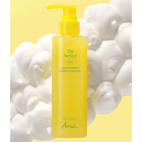 The Perfect Lemon Ginger Bubble Cleanser, 180ml, 1pack - Image 7