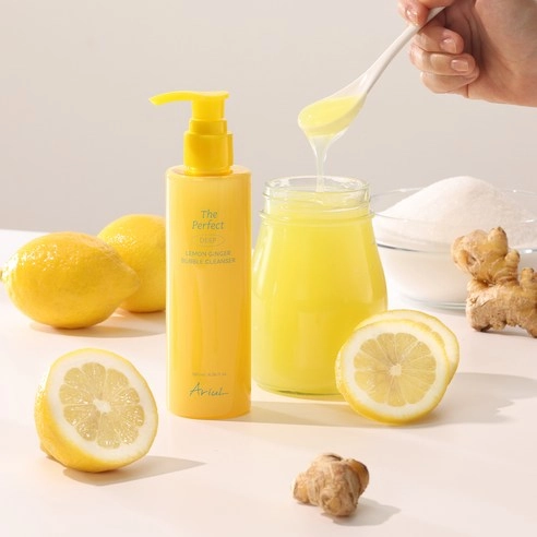 The Perfect Lemon Ginger Bubble Cleanser, 180ml, 1pack - Image 8