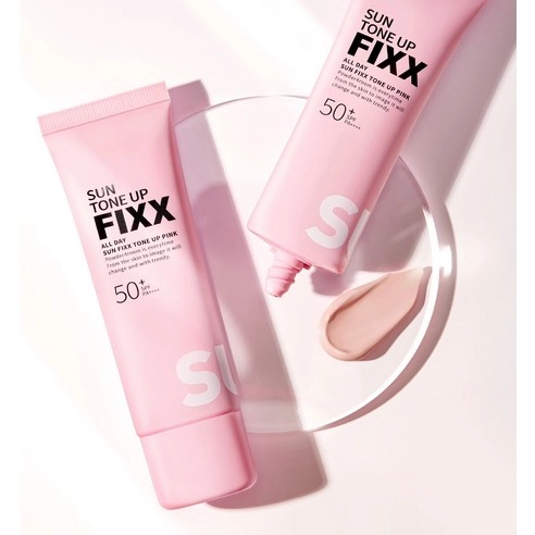 All Day Sun Fixer Tone-Up Pink [SPF50+/PA++++] - Image 3