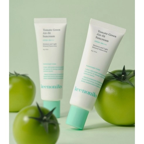 Tomato Green Air-fit Suncream [SPF50+/PA++++], 50g, 1pack - Image 6