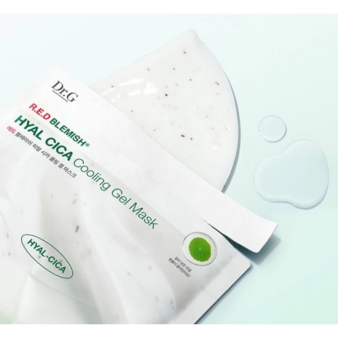R.E.D Blemish Hyal Cica Cooling Gel Mask, 10ea, 1pack - Image 3