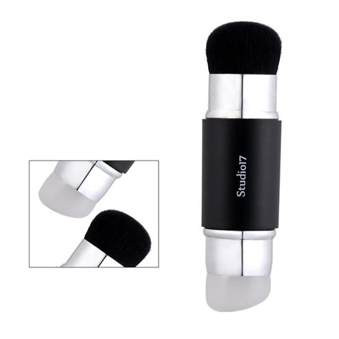 Dual Silicone Blusher Brush, 1pack - Image 4