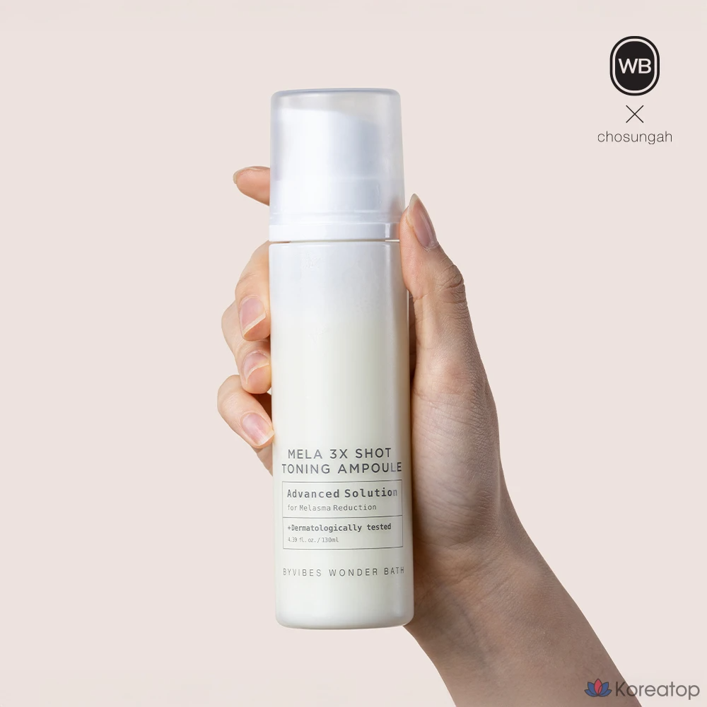 Mela 3X Shot Toning Ampoule, 130ml, 1pack - Image 2