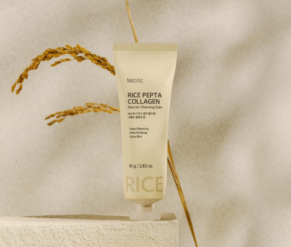 Rice Pepta Collagen Sherbet Cleansing Balm, 80g, 1pack - Image 2
