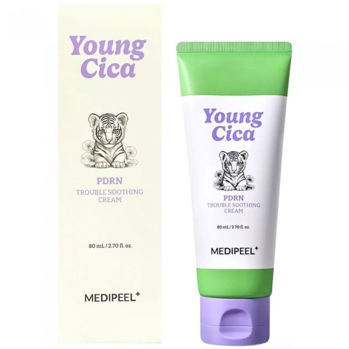 Young Cica PDRN Trouble Soothing Cream, 80ml, 1pack - Image 4