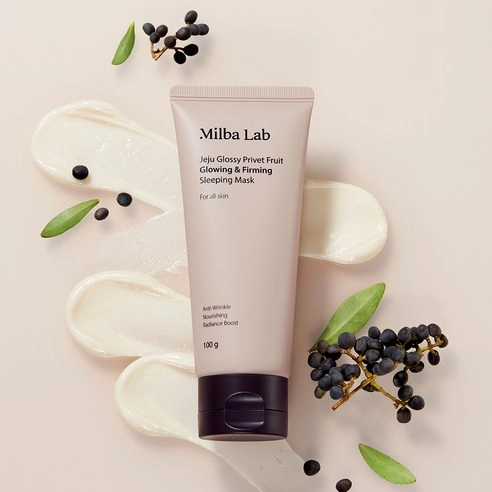 Jeju Glossy Privet Fruit Glowing & Firming Sleeping Mask - Image 5