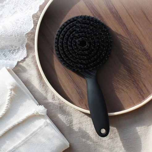 Scalp & Shampoo Brush, Black, 1pack - Image 3