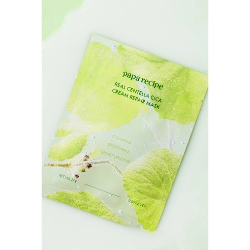 Real Centella Cica Cream Repair Mask, 10ea, 1pack - Image 5
