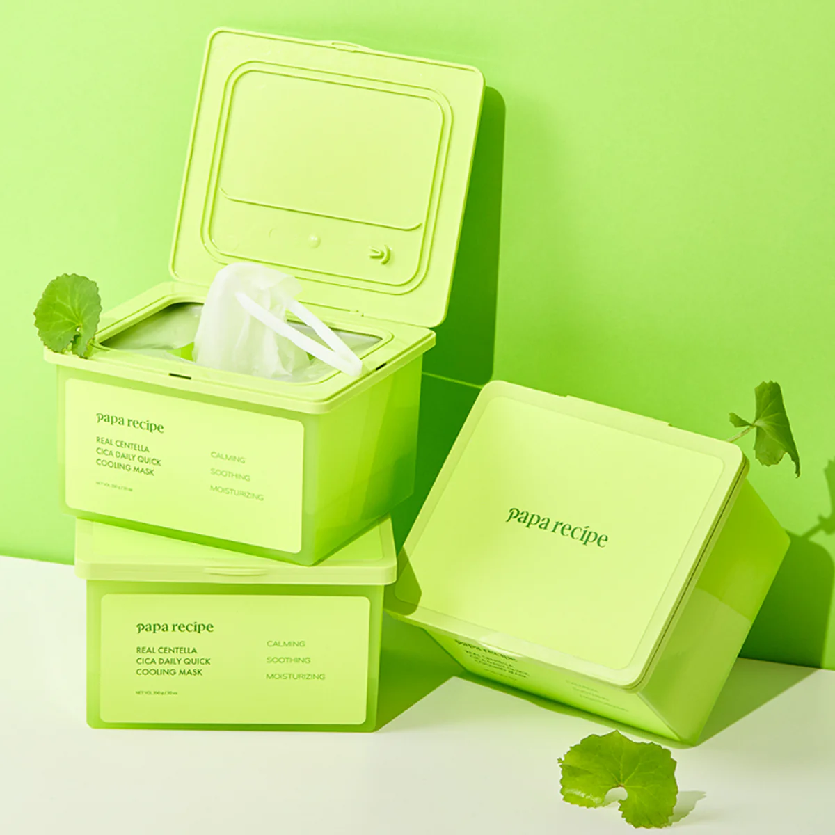 Real Centella Cica Daily Quick Cooling Mask, 30ea, 1pack - Image 2