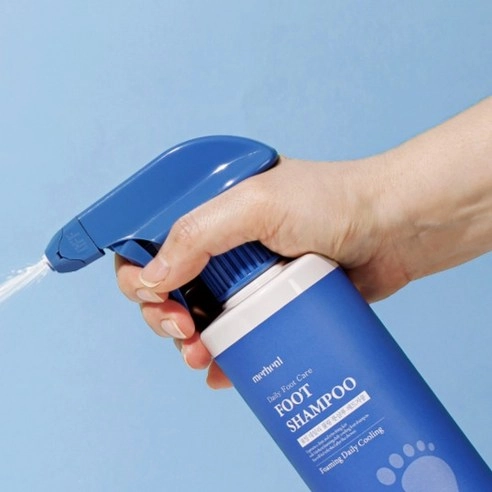 Foaming Daily Cooling Foot Shampoo [Red Grapefruit], 400ml*2, 1set - Image 3