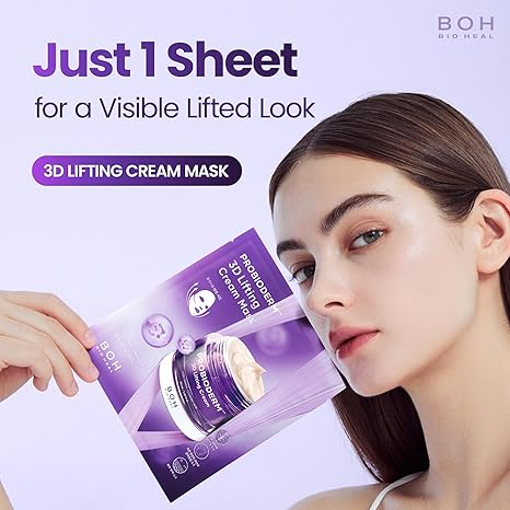 Probioderm 3D Lifting Cream Mask, 6ea, 1pack