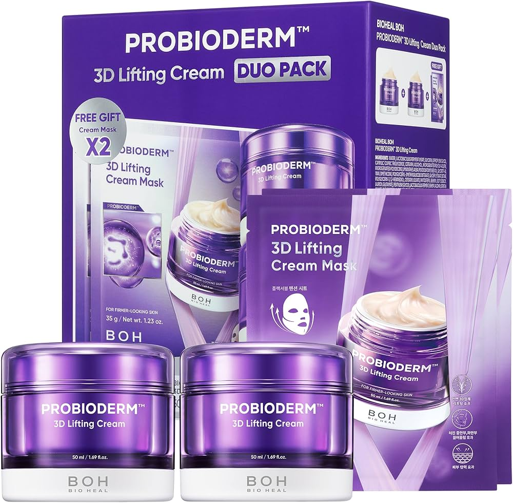 Probioderm 3D Lifting Cream Mask, 6ea, 1pack - Image 2