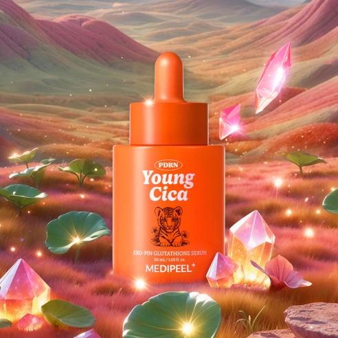 Young Cica PDRN Exo-Pin Glutathione Serum, 50ml, 1pack - Image 2