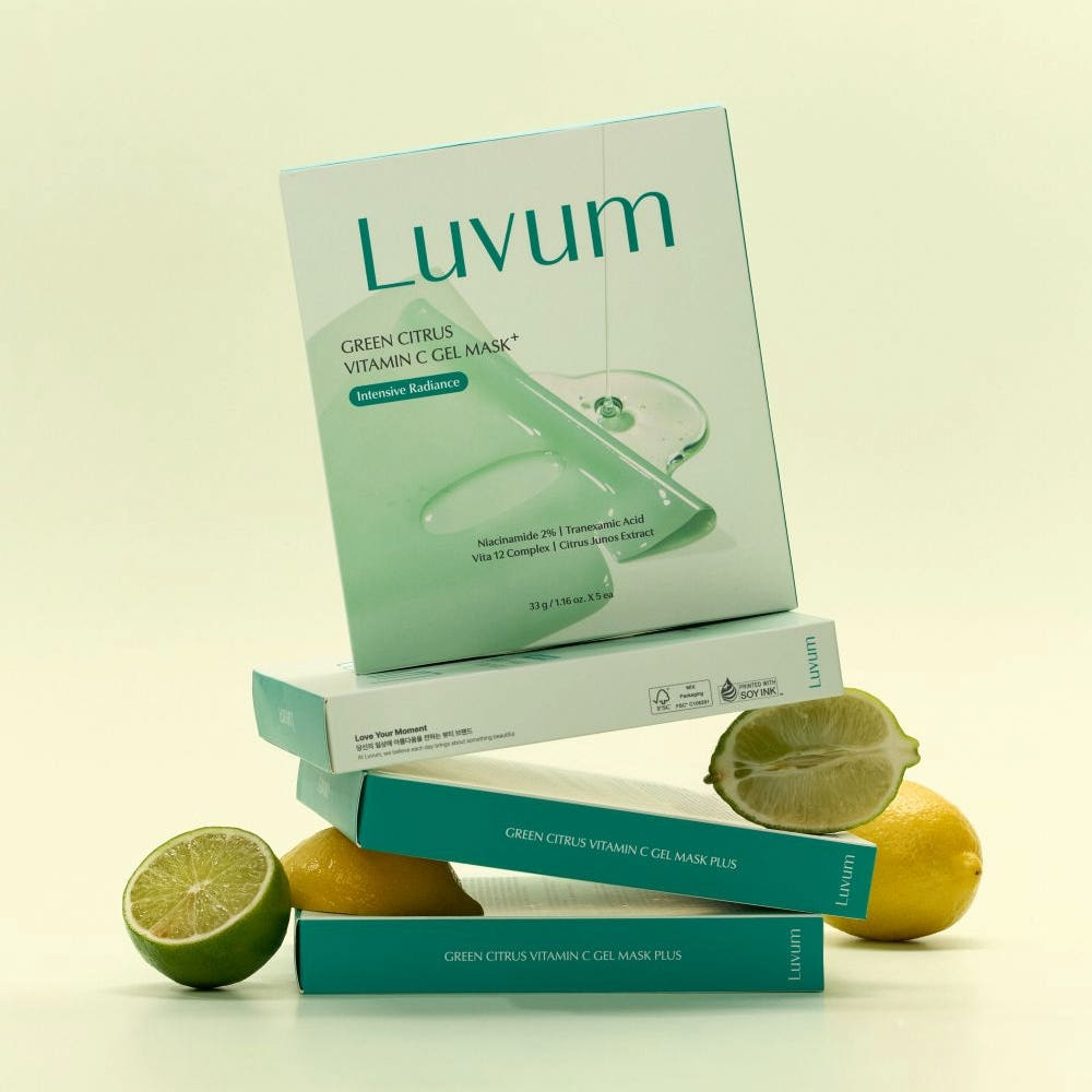 Green Citrus Vitamin C Gel Mask+ - Image 4