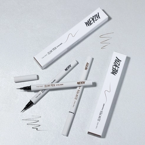 The First Slim Pen Eyeliner, 0.45g, SP1 Black Jean, 1pack - Image 2