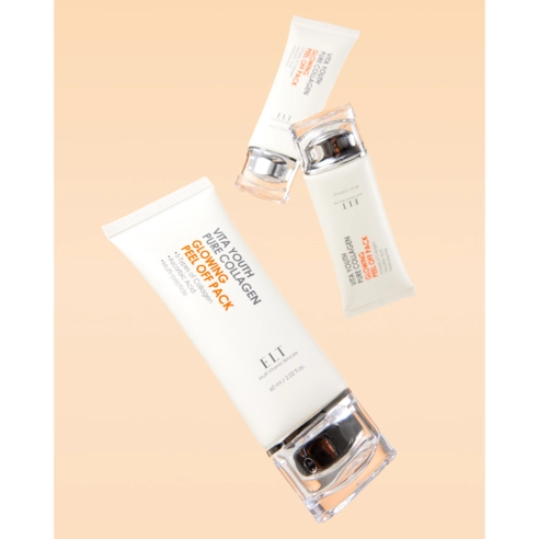 Vita Youth Pure Collagen Glowing Peel-Off Pack, 60ml, 1pack - Image 4