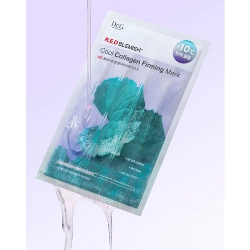 R.E.D Cool Collagen Firming Mask, 1pack - Image 4