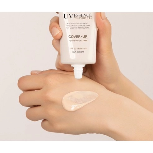 Waterfull Tone-up Sun Cream Cover Beige [SPF50+/PA++++] - Image 4