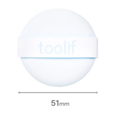 Cloud Powder Puff, Sky Blue, 5ea - Image 4