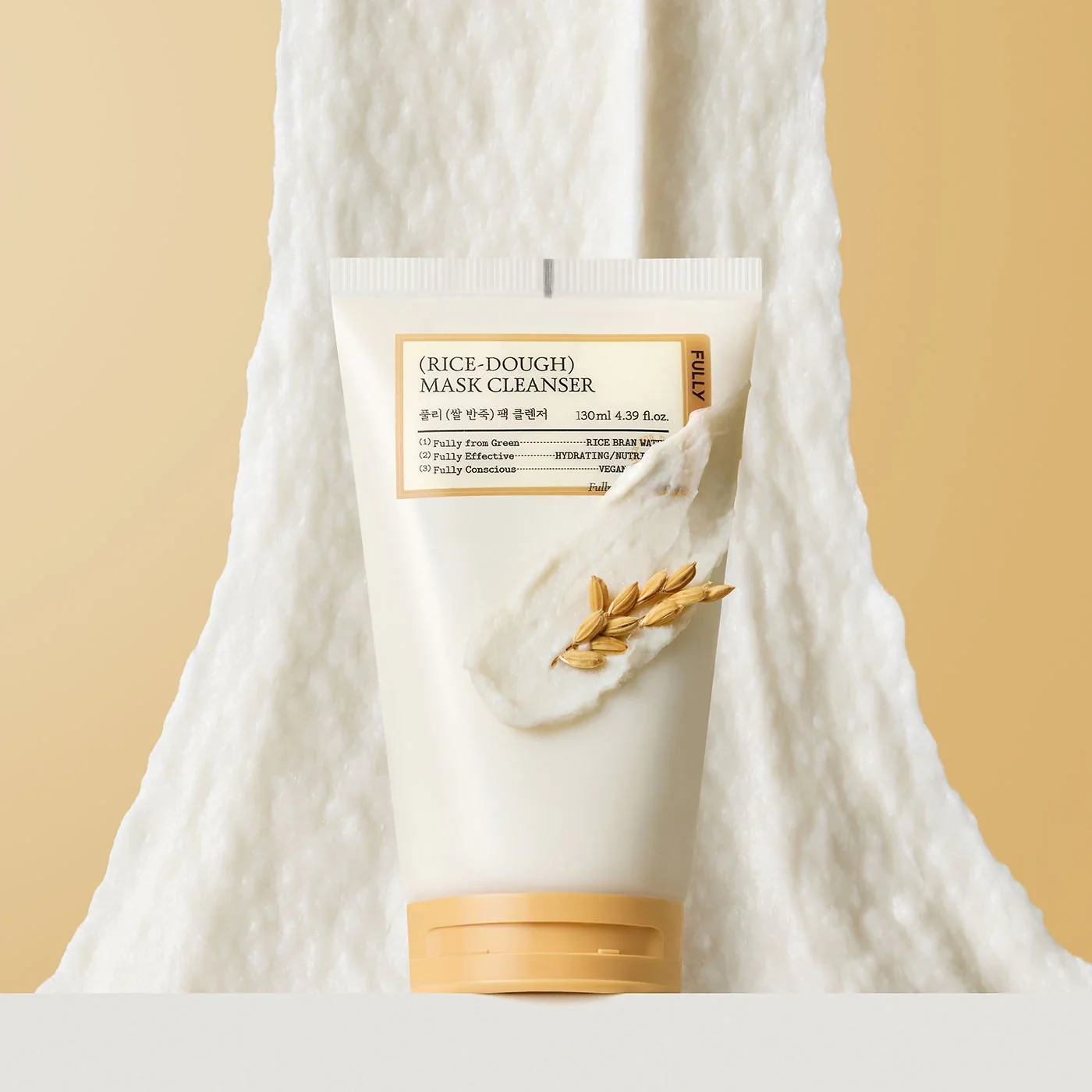 Rice Dough Pack Cleanser, 130ml, 1pack - Image 2