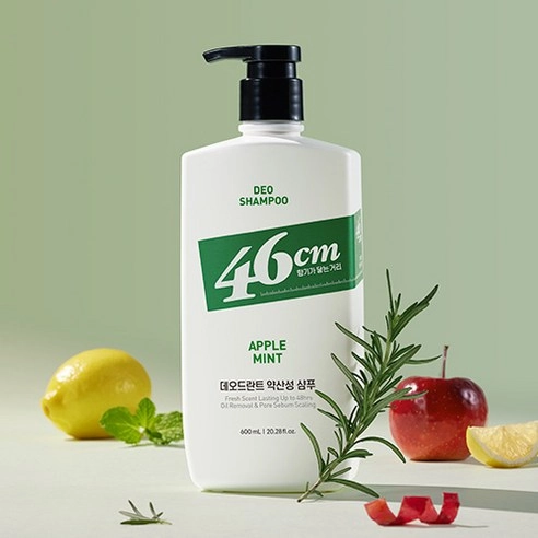 Duchit Solution Mild Acidic Deodorant Shampoo [Apple Mint], 600ml, 1pack - Image 2