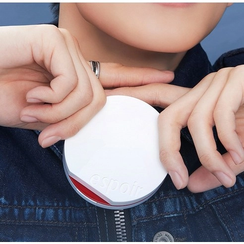 Velvet Sebum-Cut Cooling Cushion, 15.8g, White, 1pack - Image 9