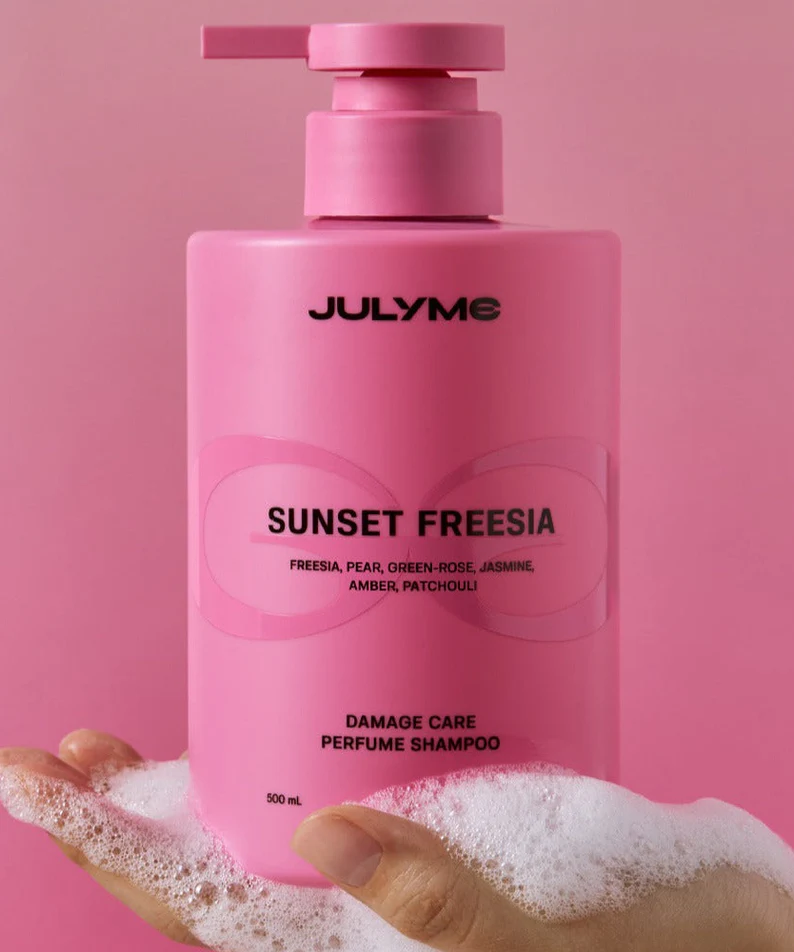 Damage Care Perfume Shampoo [Sunset Freesia], 500ml, 1pack - Image 2