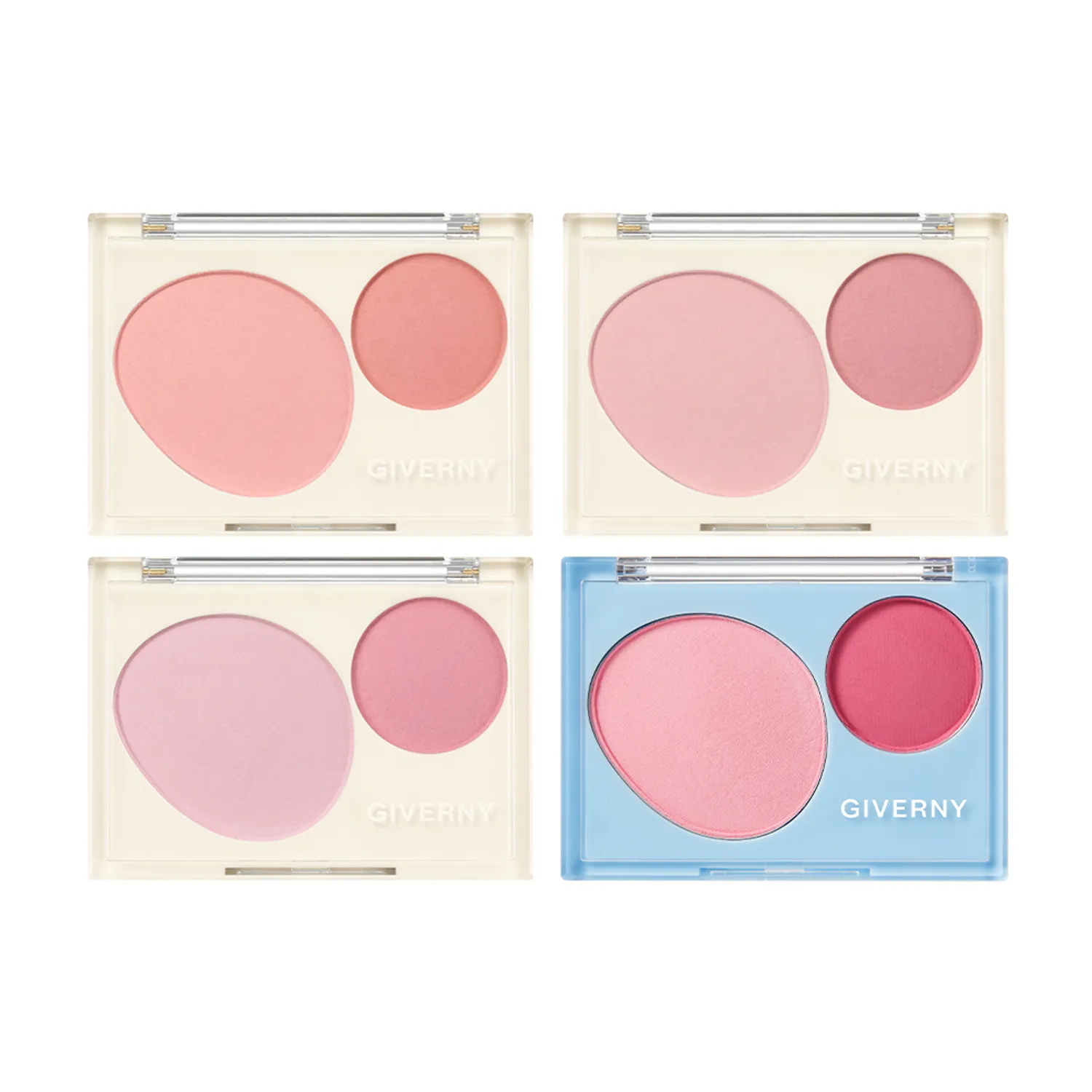 Fluffy Dual Blusher, 7.4g, 04 Cherry Pop, 1pack - Image 2