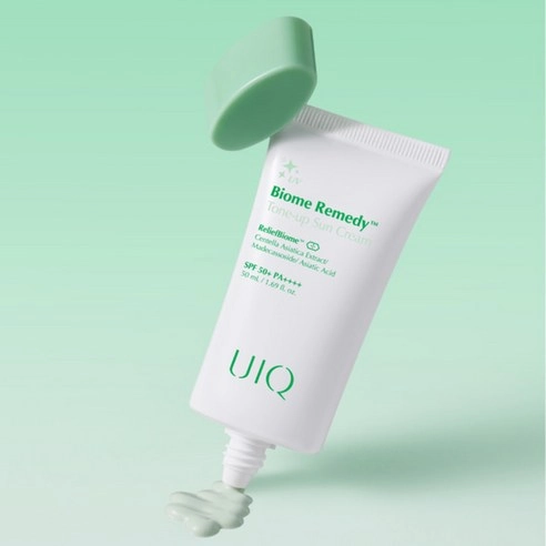 Biome Remedy Tone-Up Sun Cream Green [SPF50+/PA++++], 50ml, 1pack - Image 2